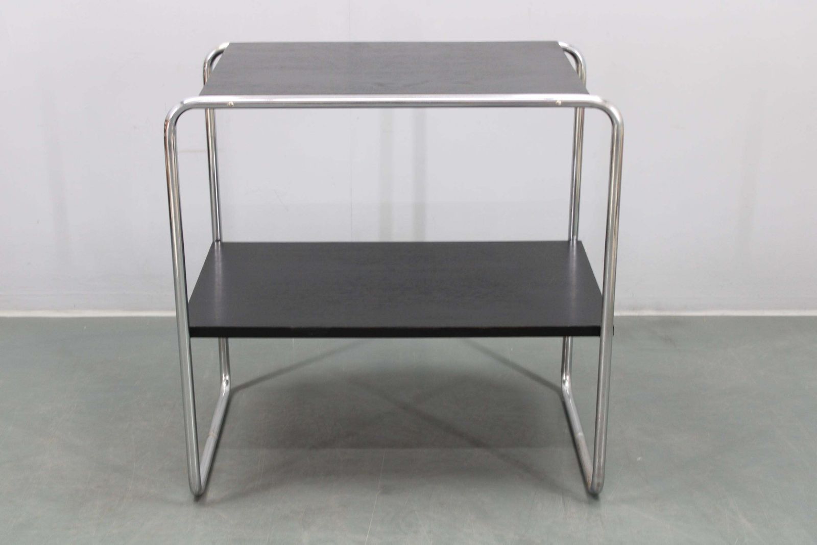 1930s Marcel Breuer Bauhaus Tubular Console Table, Model B12, Czechoslovakia photo for sale