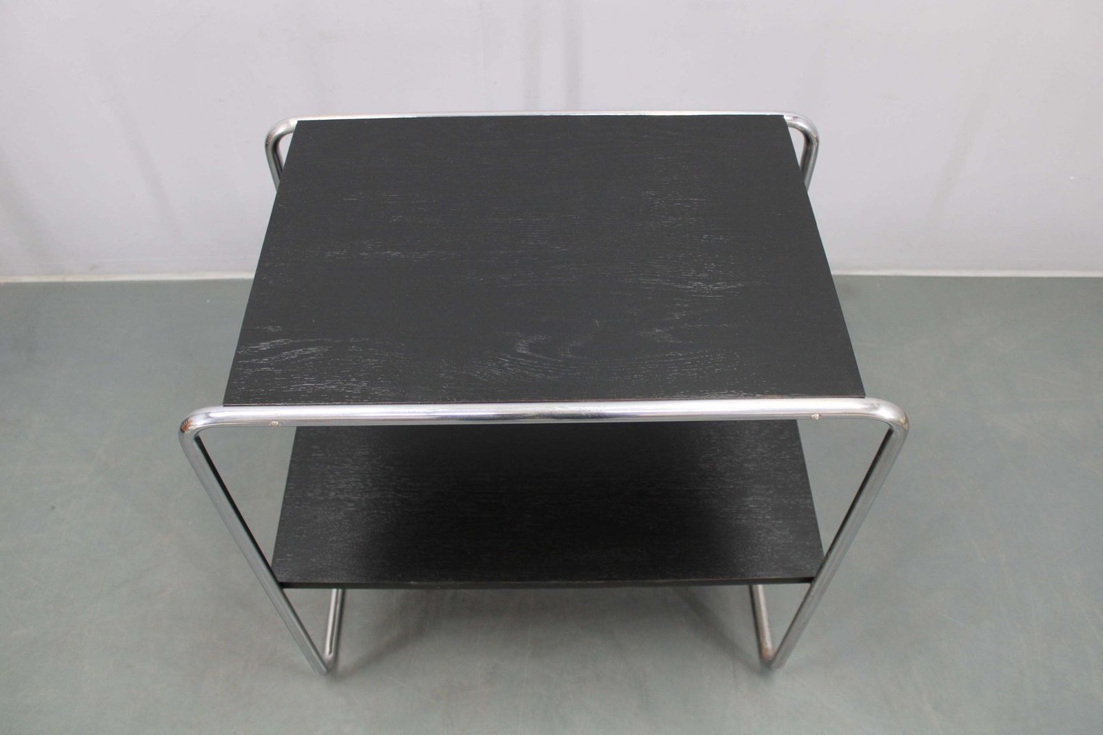 1930s Marcel Breuer Bauhaus Tubular Console Table, Model B12, Czechoslovakia photo Furniture
