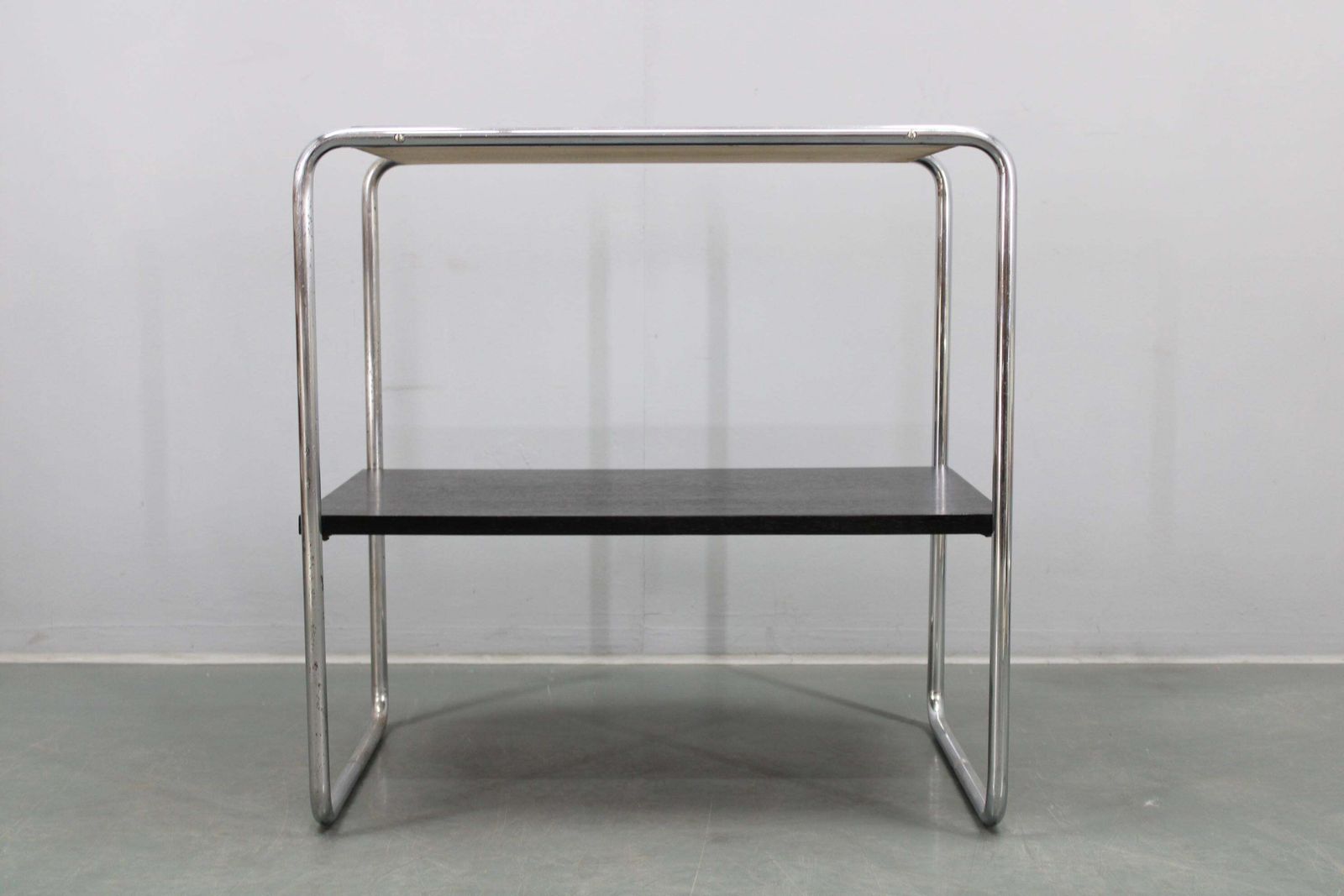 photo buy 1930s Marcel Breuer Bauhaus Tubular Console Table, Model B12, Czechoslovakia