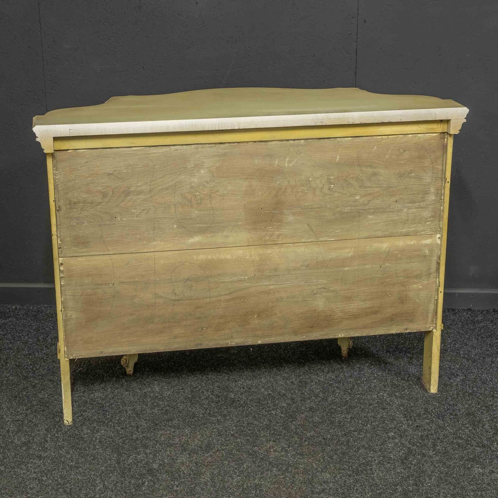 Antique Painted Credenza photo buy