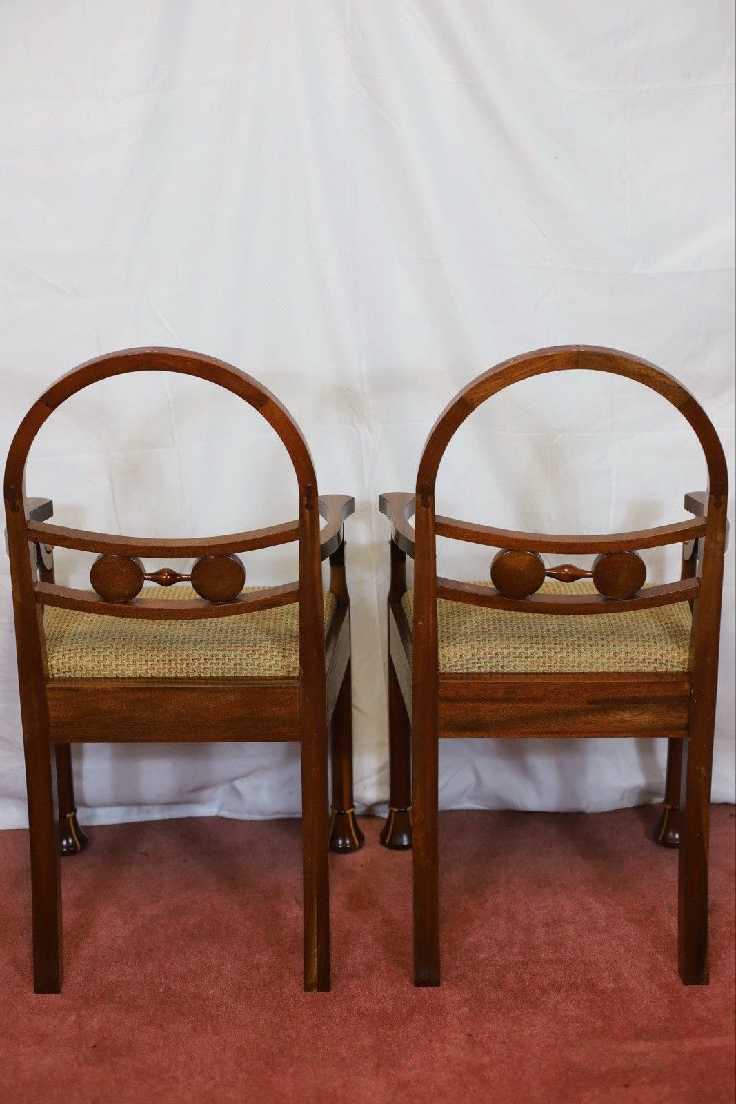 photo for sale Beautiful Set Of Eight Hooped Back Dining Chairs By Jeremy Green
