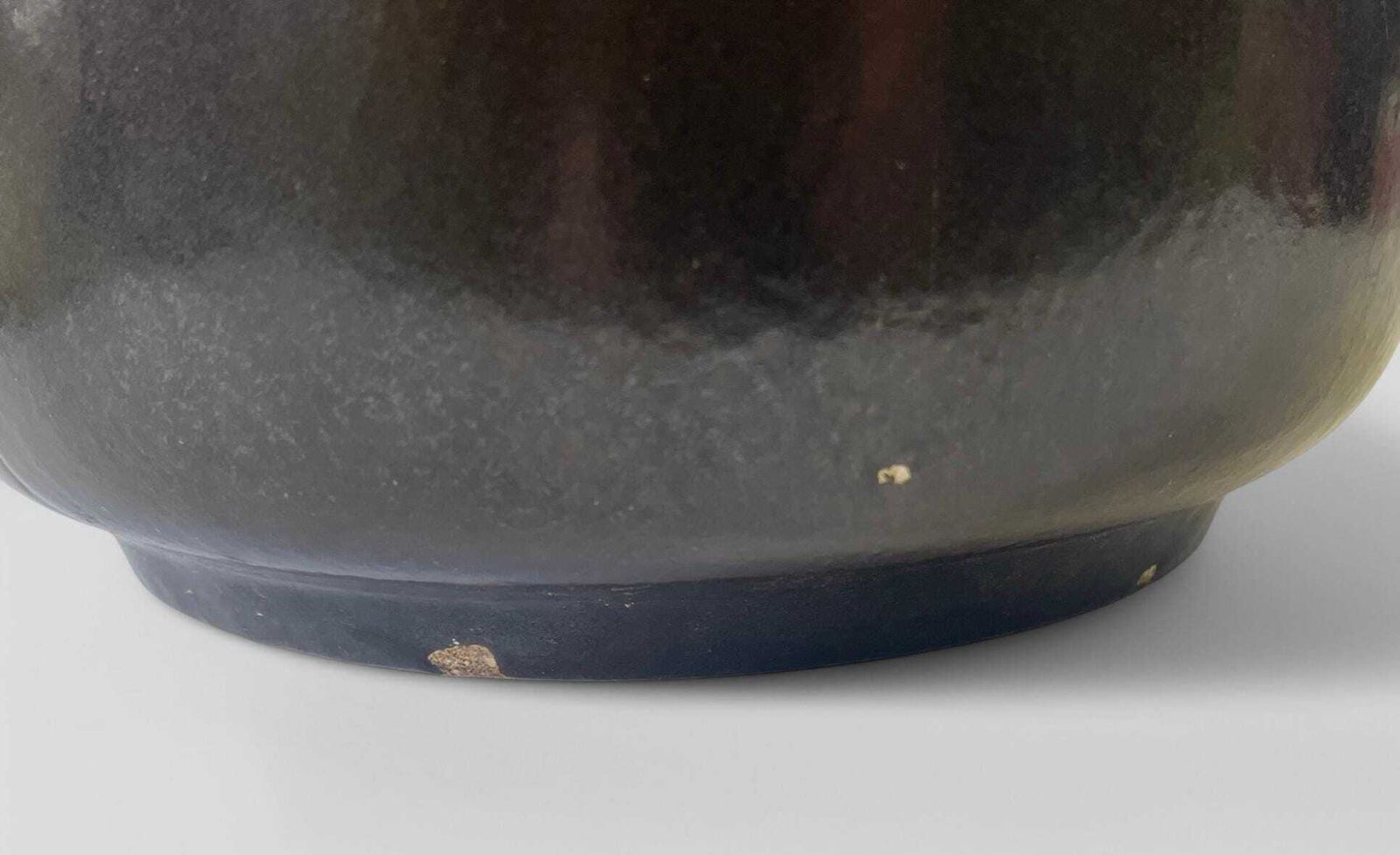 photo furniture Large Mid Century Scheurich Glazed Ceramic Fat Lava West Germany Pottery Floor Vase