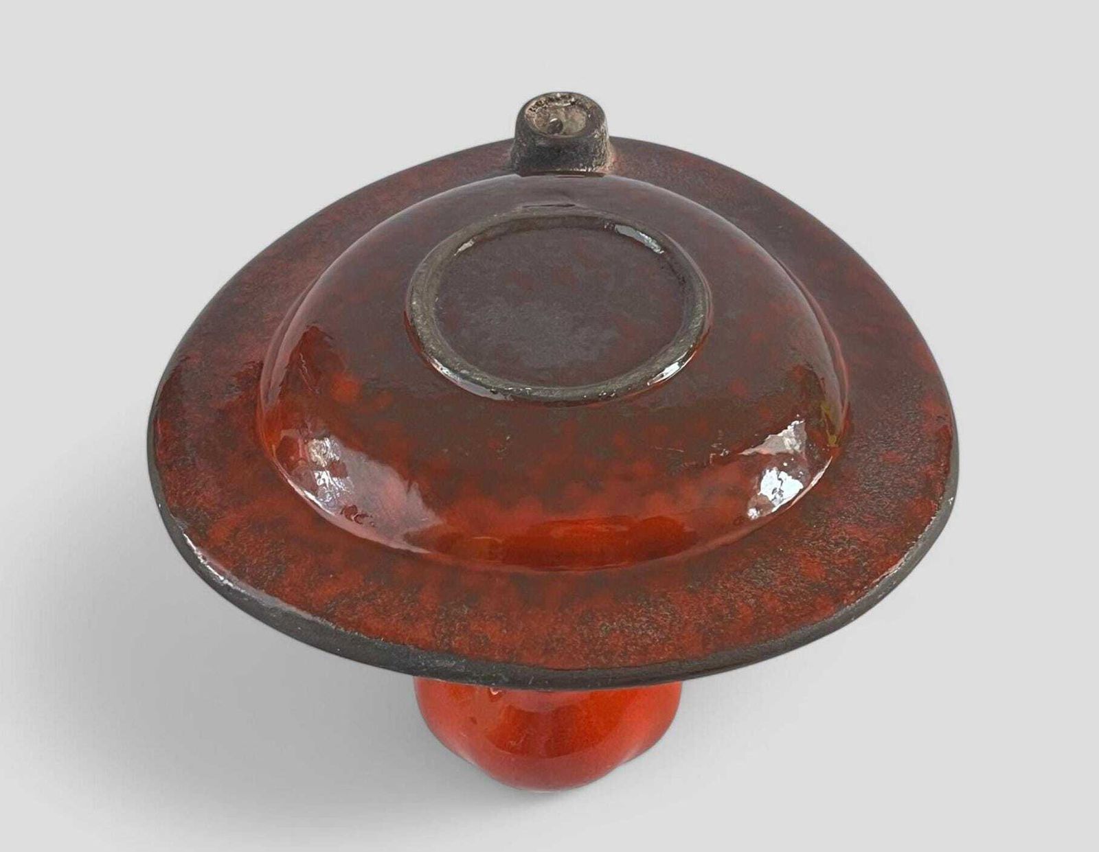 photo furniture Mid Century Danish Glazed Red Ceramic Wall Sconce / Candle Holder By Frank Rasmussen For Frank Keramik Denmark