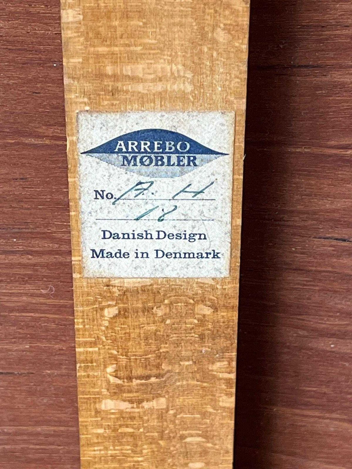 photo for sale Rare Mid Century Danish Teak Bar Trolley By Andreas Hansen For Arrebo Mobler
