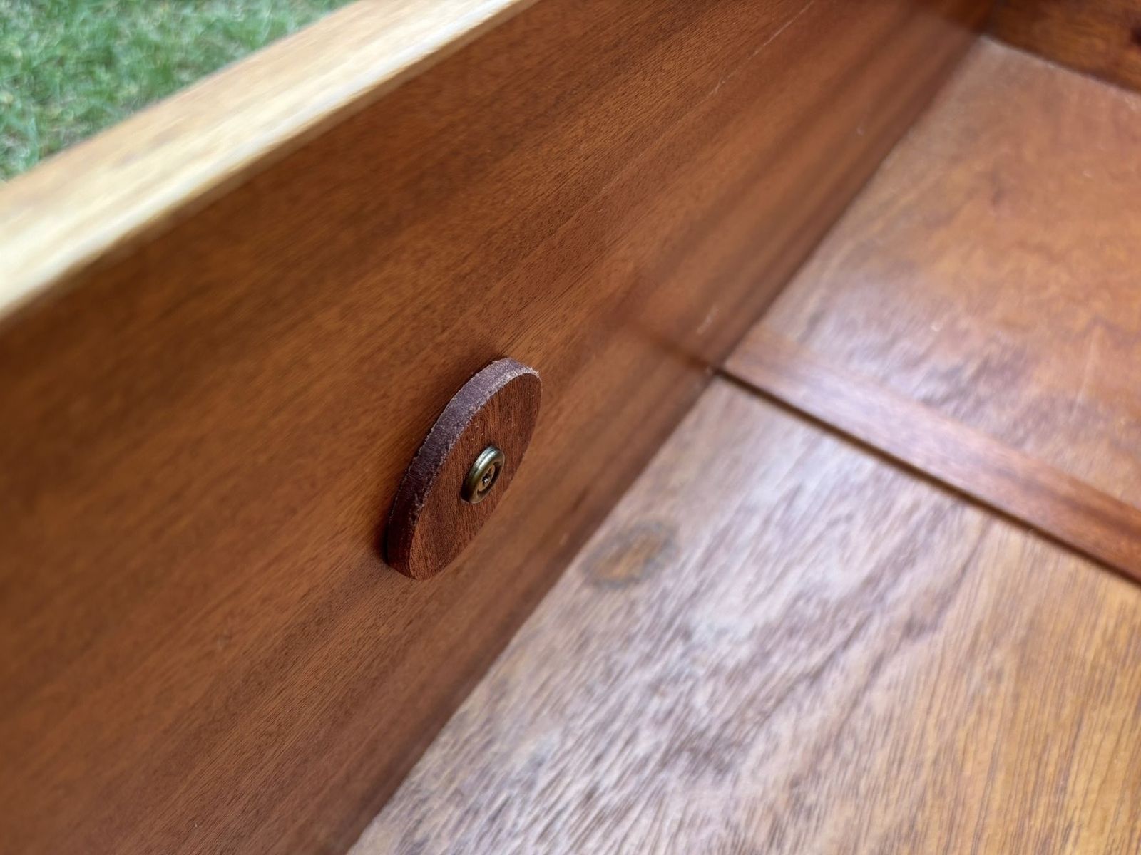 Meredew Mid Century Blond Oak Large Chest Of Drawers photo vinterior