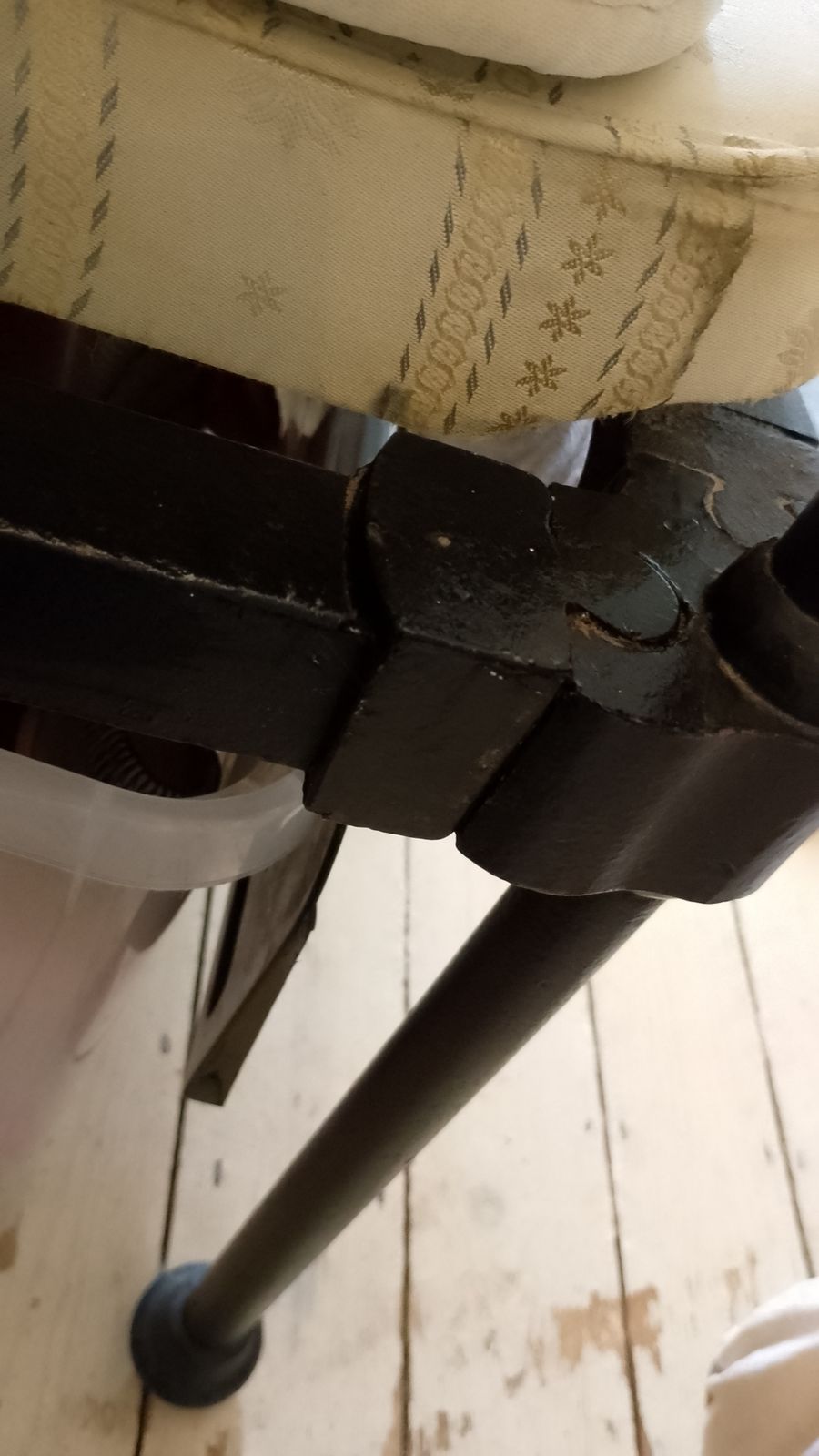 Cast Iron Bed Circa 1875. Made In Birmingham photo 500.0