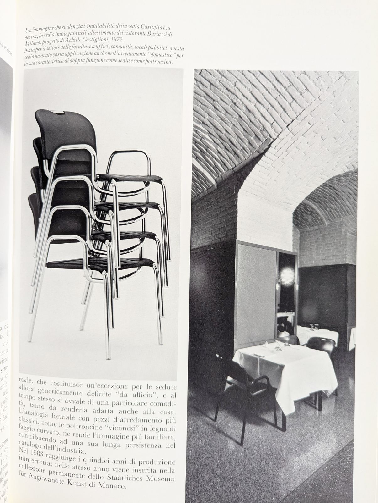 photo vinterior Model 2062 Castiglietta Dining Chairs By Achille Castiglioni And Marcello Malein For Zanotta 1967 Set Of 4