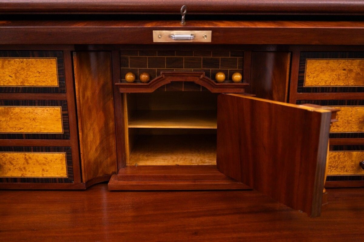 photo for sale Antique Bureau With Storage Compartments, Northern Europe, Ca. 1880. After Renovation.