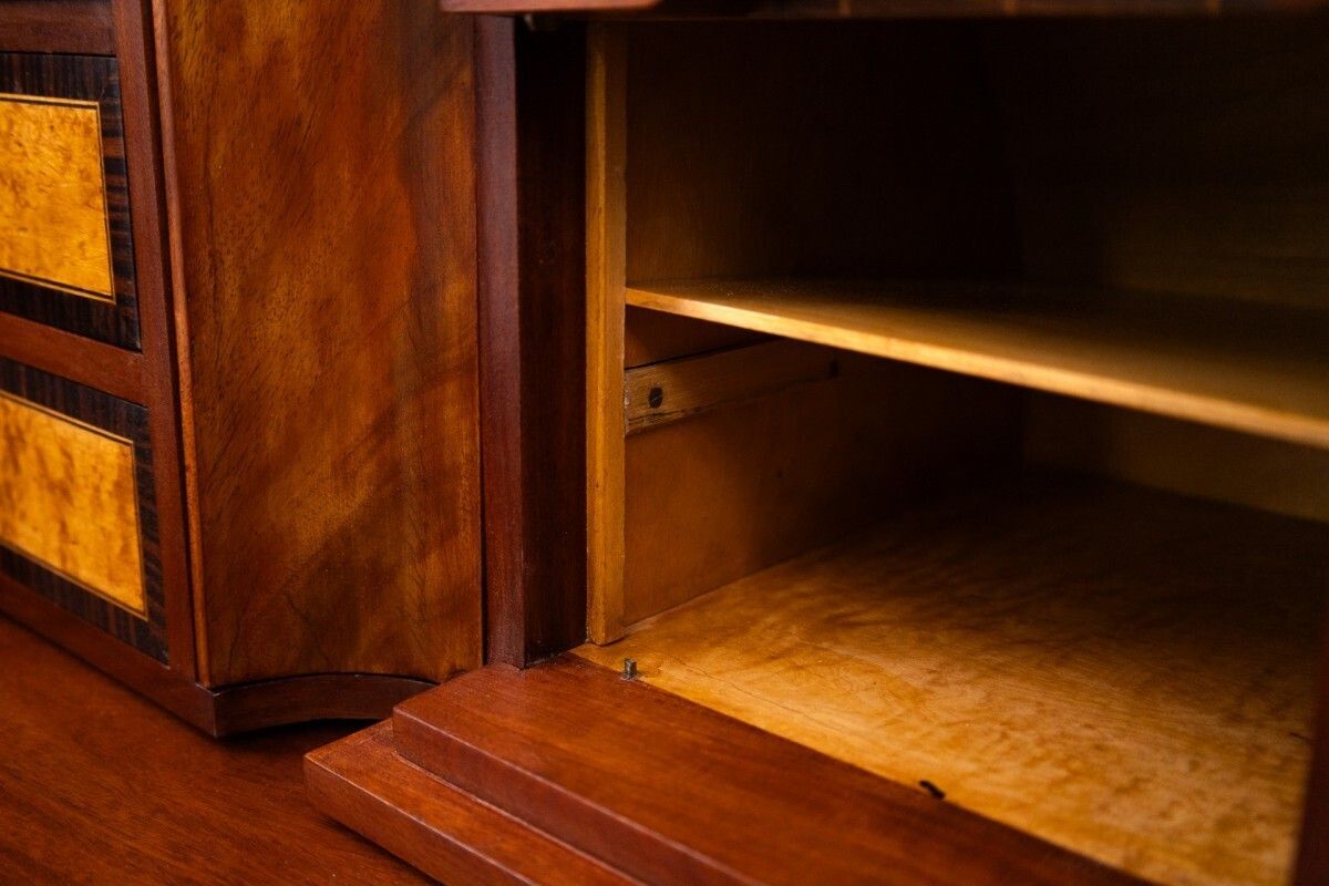 2155.0 Antique Bureau With Storage Compartments, Northern Europe, Ca. 1880. After Renovation. photo
