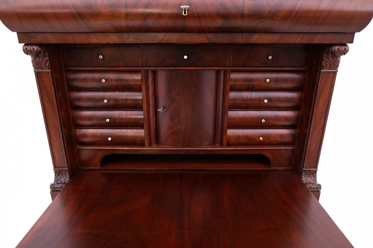 Antique Secretary From Around 1880, Northern Europe. After Renovation. photo 4093.0