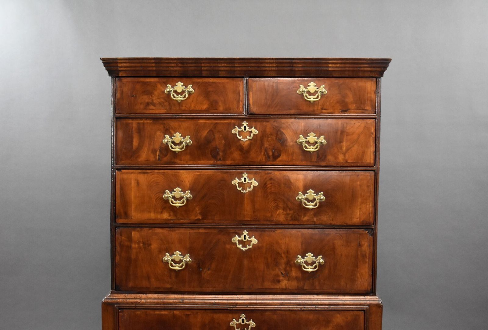 18th Century Walnut Chest On Stand photo Furniture