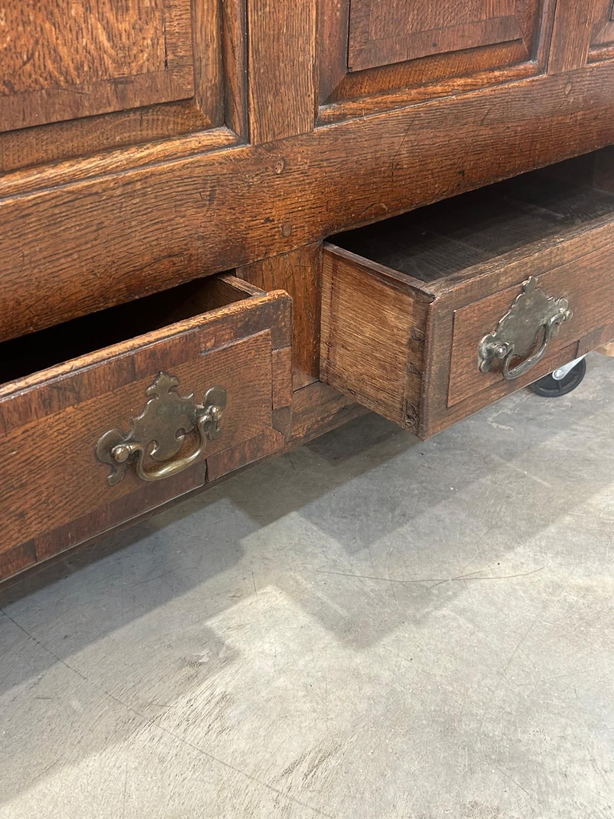 Georgian 18th Century Oak Coffer/Drawer X2 English. photo buy
