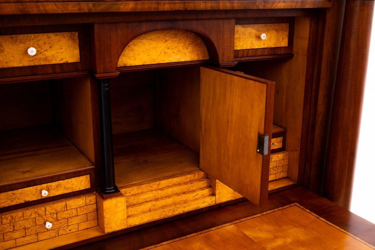 photo for sale Biedermeier Secretary, Western Europe, Around 1840. After Renovation.