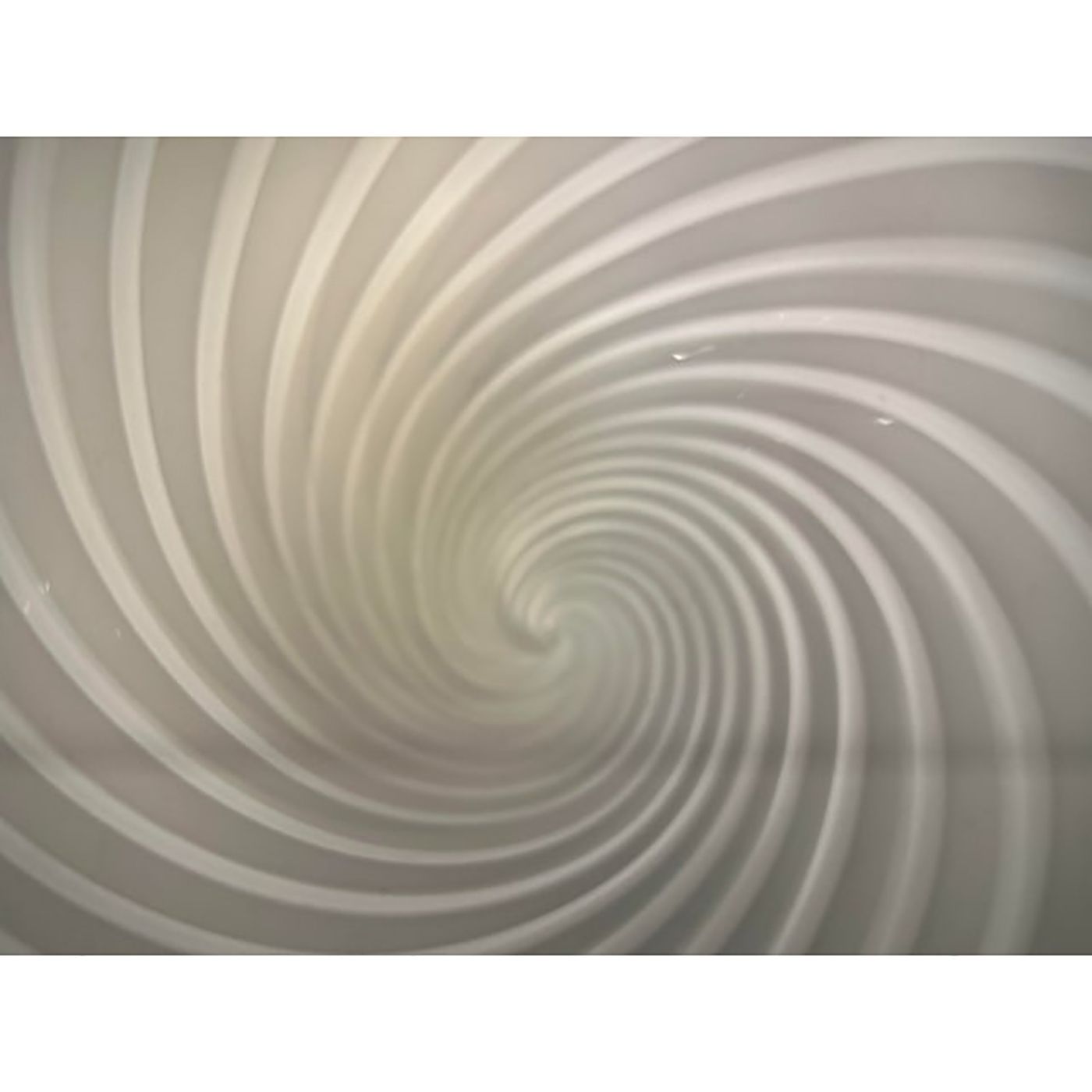Contemporary Italian Milky White Swirls Murano Glass Flush Mount Or Wall Sconce photo for sale
