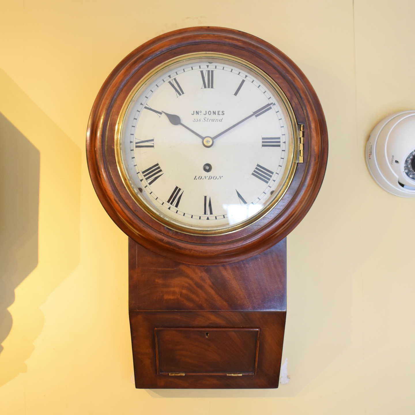 Jn Jones 8 Inch Wall Clock, 1800s photo furniture