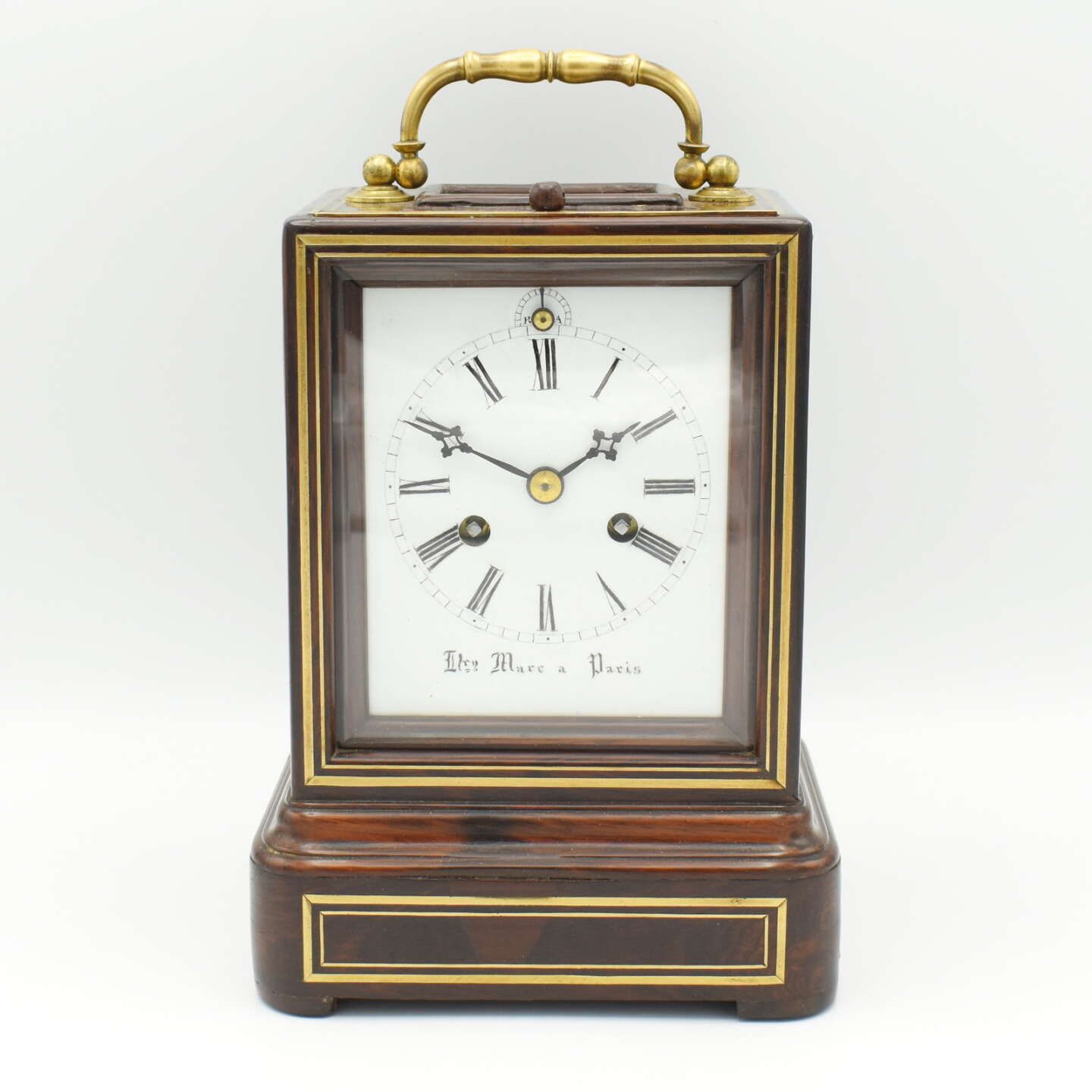 Fine Mantel Clock By Henry Marc, 1850s photo furniture