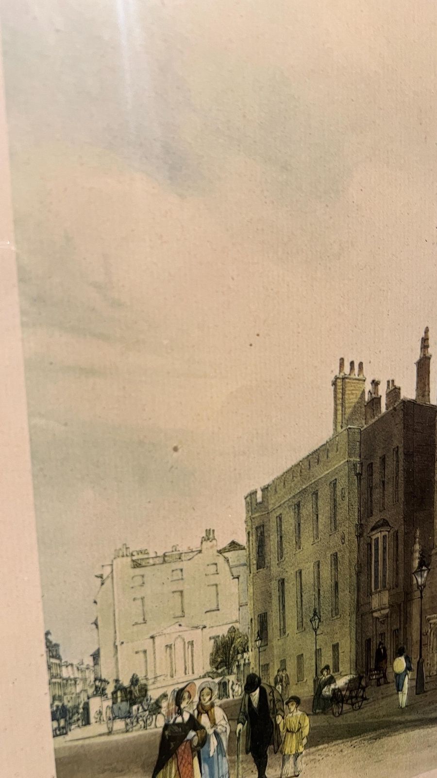 Framed Reproduction Of Thomas Shotter Boys’s St. James’s Palace Lithograph photo buy