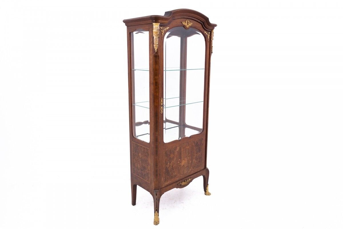 Antique Display Cabinet From The Late 19th Century, France.