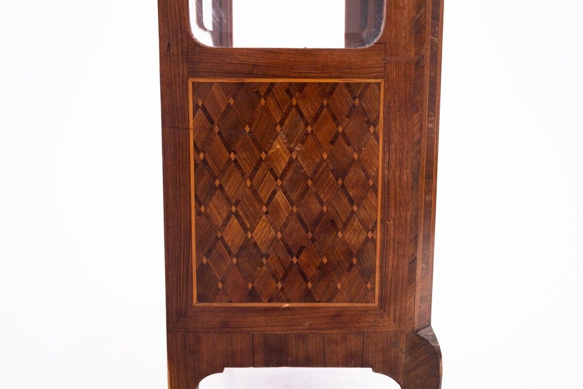 Antique Display Cabinet From The Late 19th Century, France. photo vintage