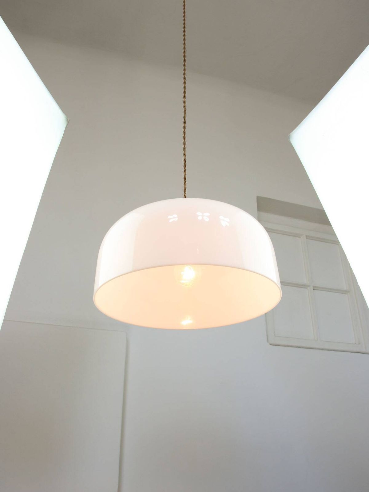 Medusa Pendant By Luigi Massoni For Guzzini In Brass And Plexiglass, 1970s photo furniture