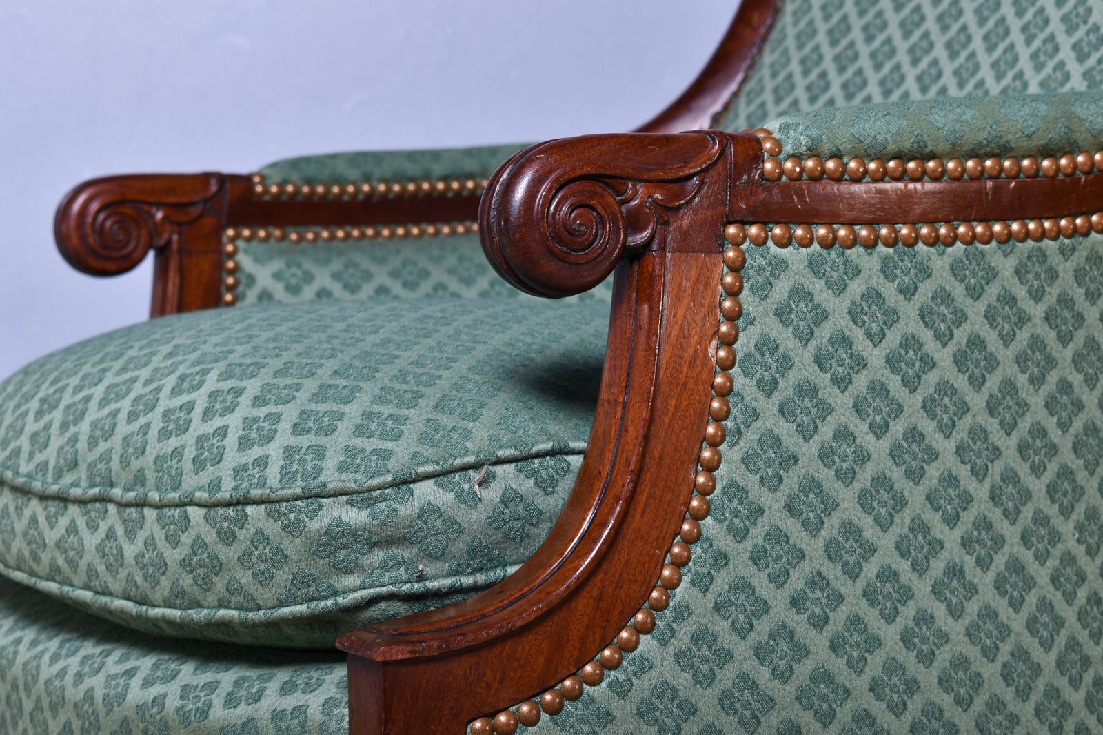 William IV Bergère Armchair, 1800s photo buy