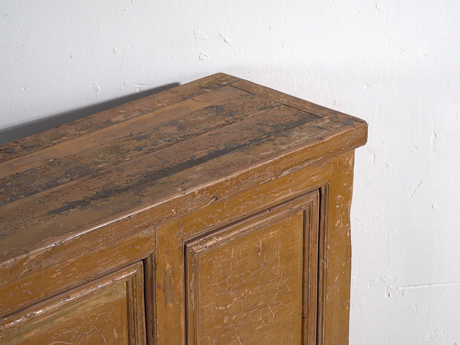 Antique Cabinet With Ochre Patina (C.1900) #11 photo for sale