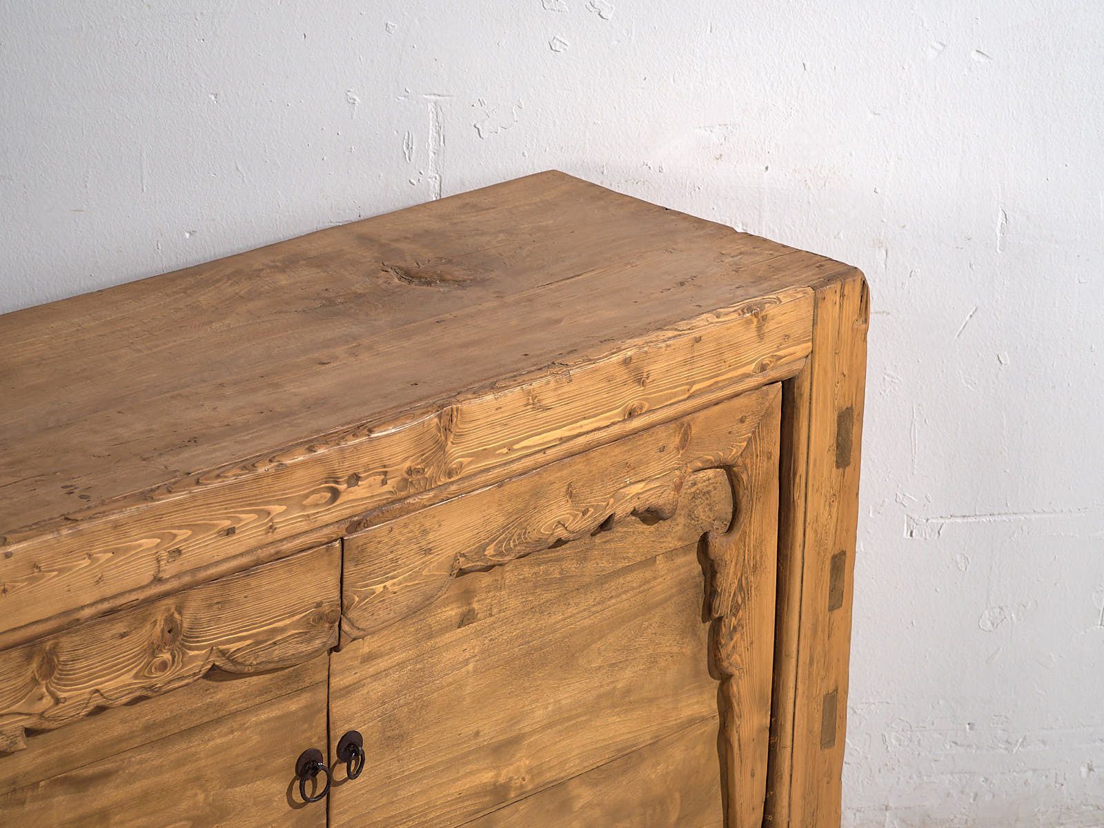 Antique Small Sideboard With Two Doors (C.1900) #4 photo furniture