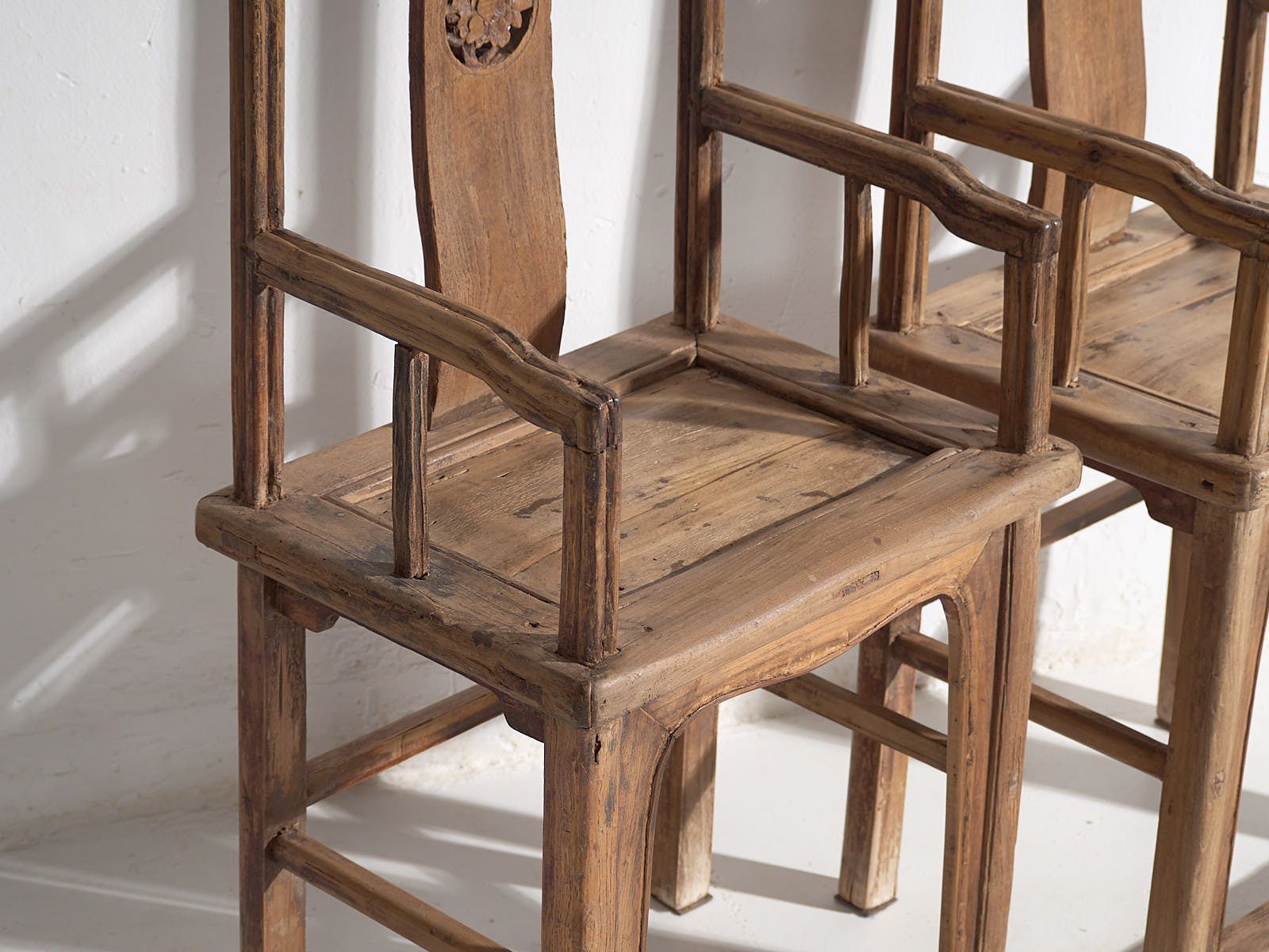Antique Chinese Qing Style Chairs (C.1900) #69 photo buy