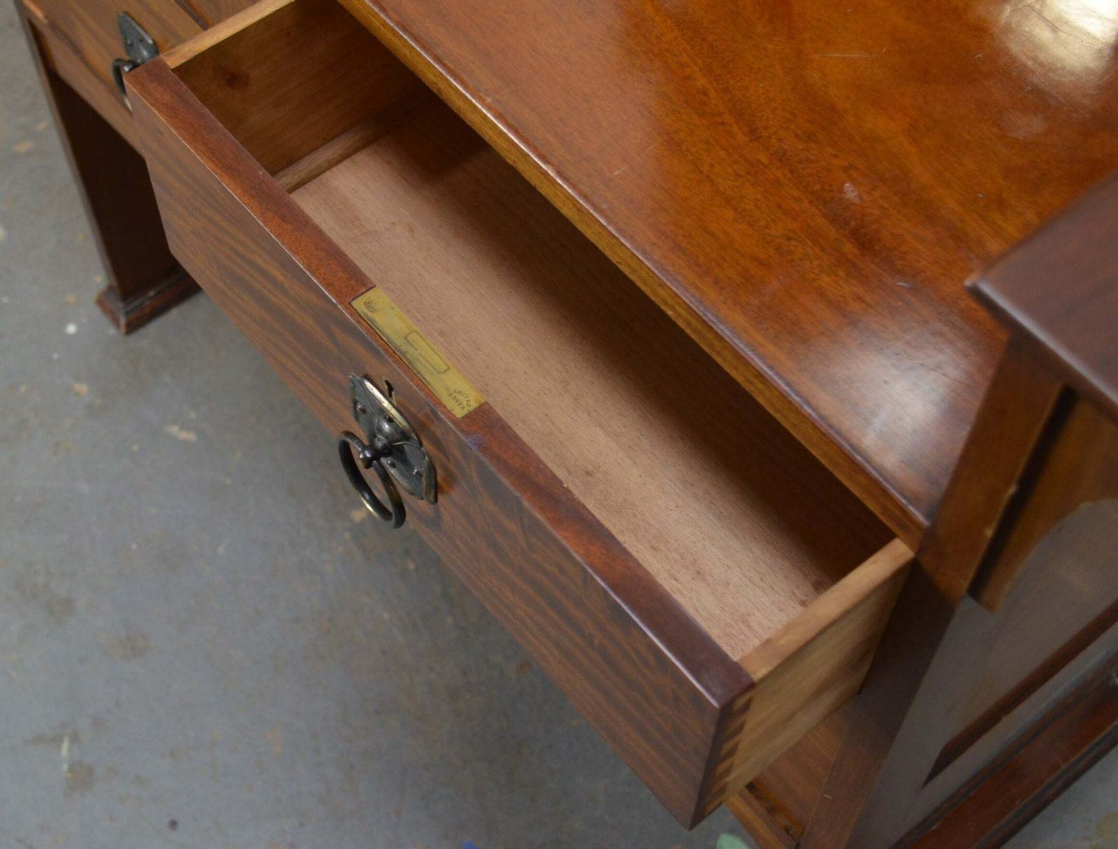 A Late 19th Century Art Nouveau Mahogany Dressing Table   Liberty & Co photo buy