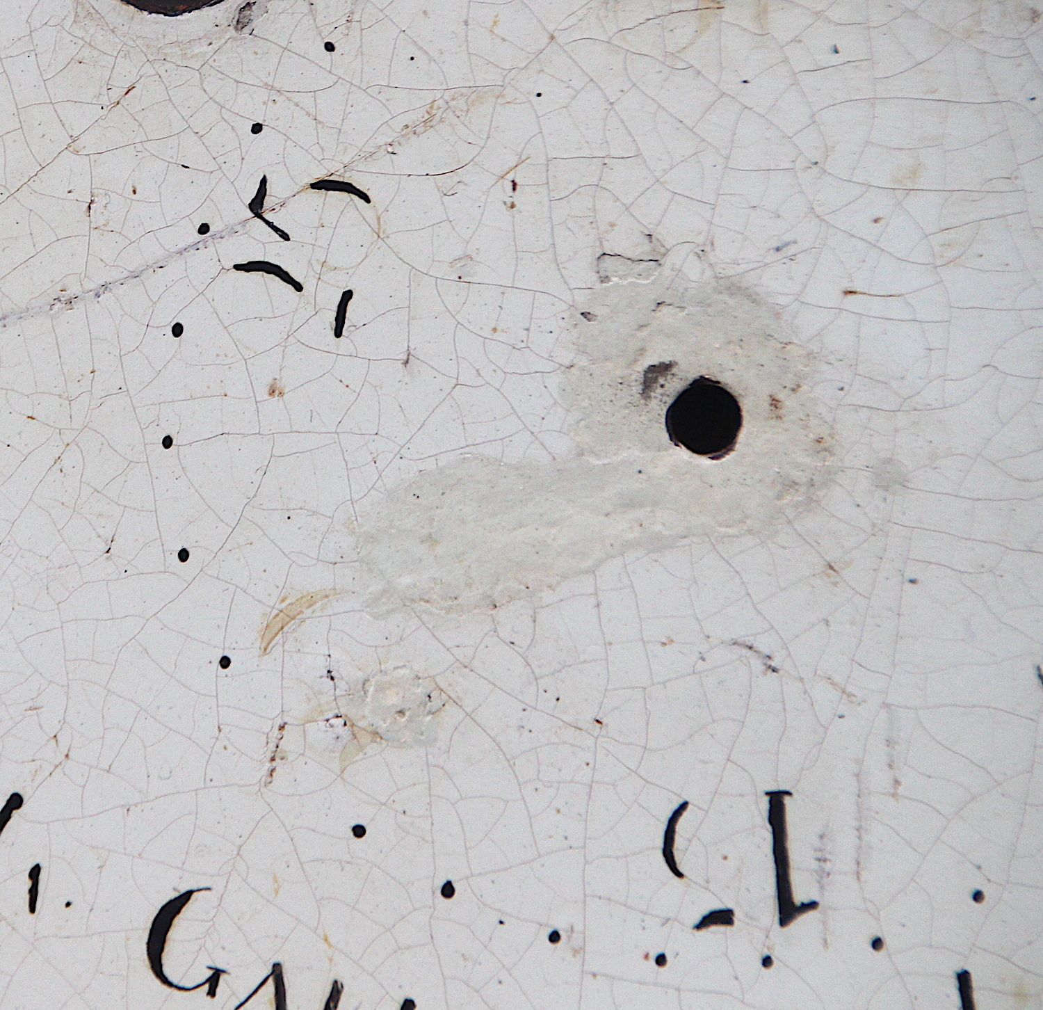 photo buy Original 18th Century Original Iron Grandfather/Longcase Clock Dial. Fully Guaranteed.