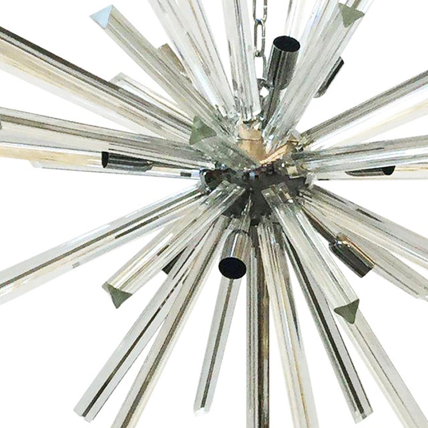 Sputnik “Triedro” Murano Glass Chandelier In Venini Style photo 5800.0