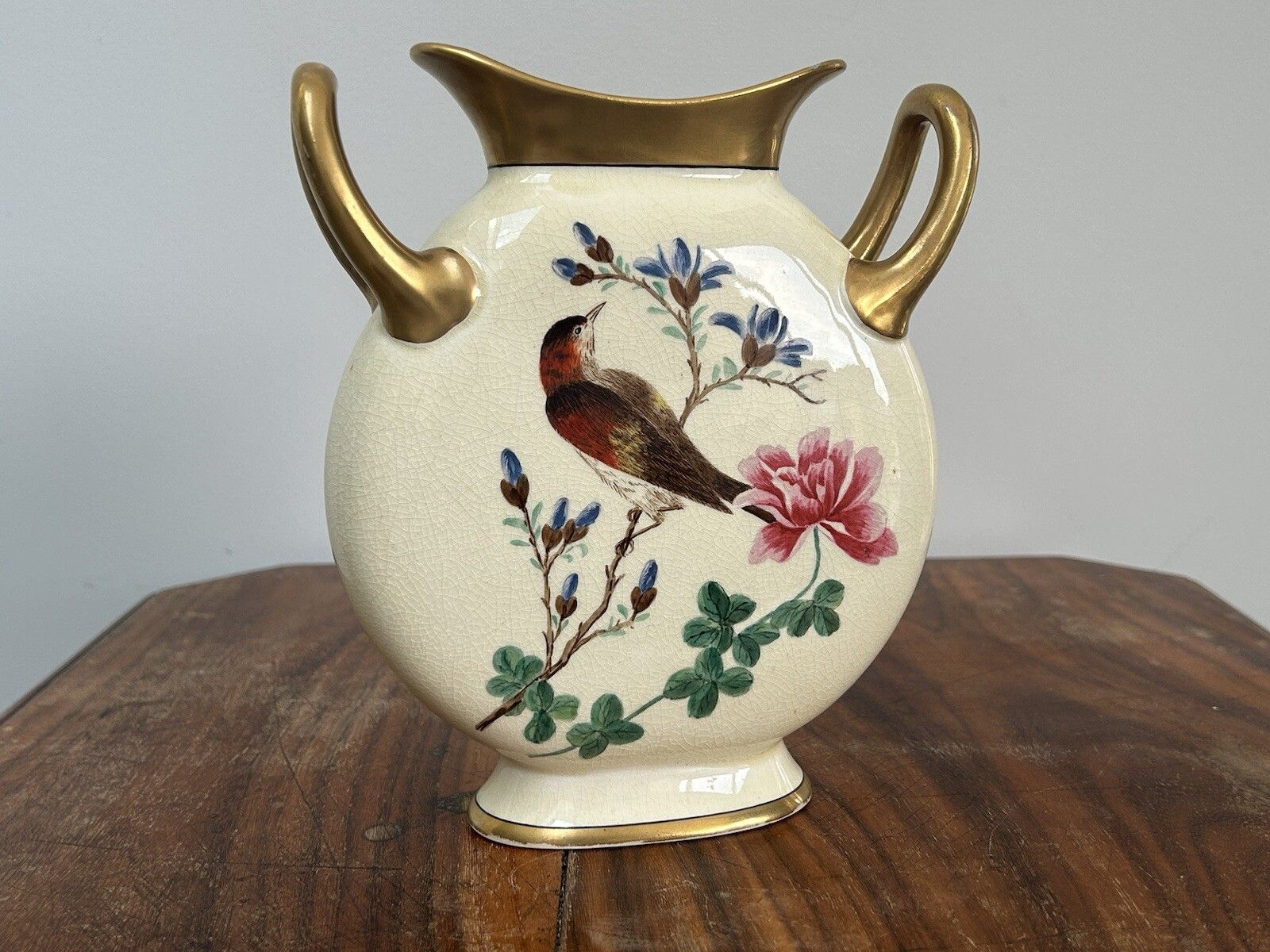 Wedgwood Moonflask Style Twin Handle Vase Mid 19th Century Rare photo for sale