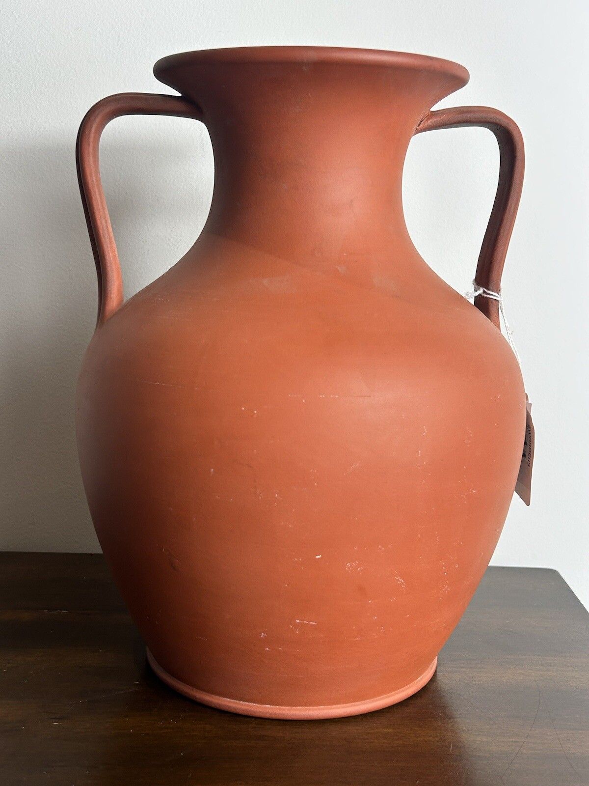 Wedgwood Teracotta Portland Vase Painted Rosso Antico Encaustic Style photo for sale