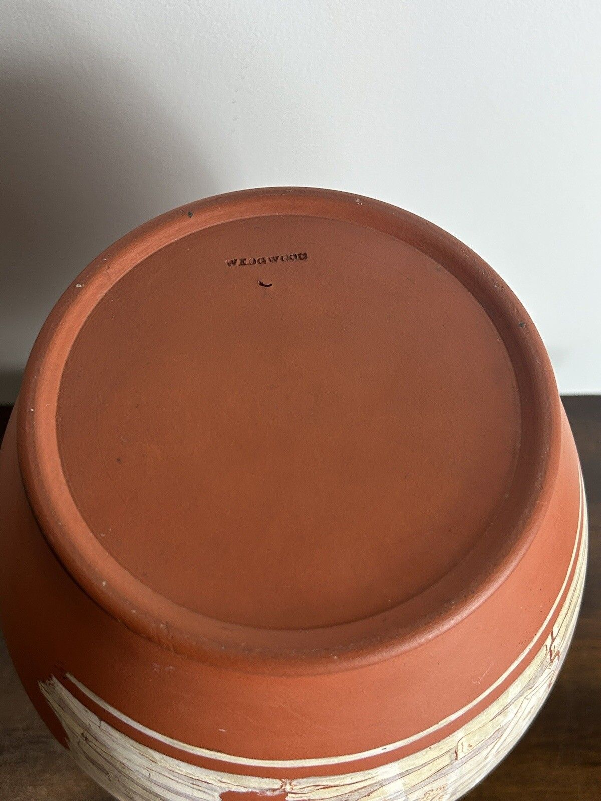 photo furniture Wedgwood Teracotta Portland Vase Painted Rosso Antico Encaustic Style