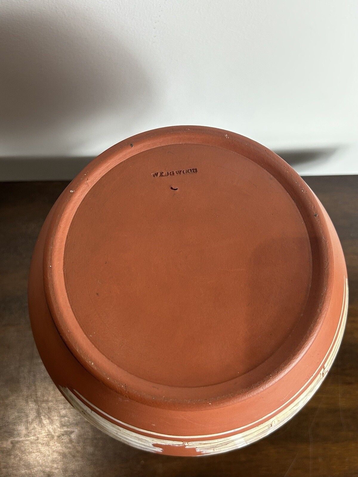 photo for sale Wedgwood Teracotta Portland Vase Painted Rosso Antico Encaustic Style