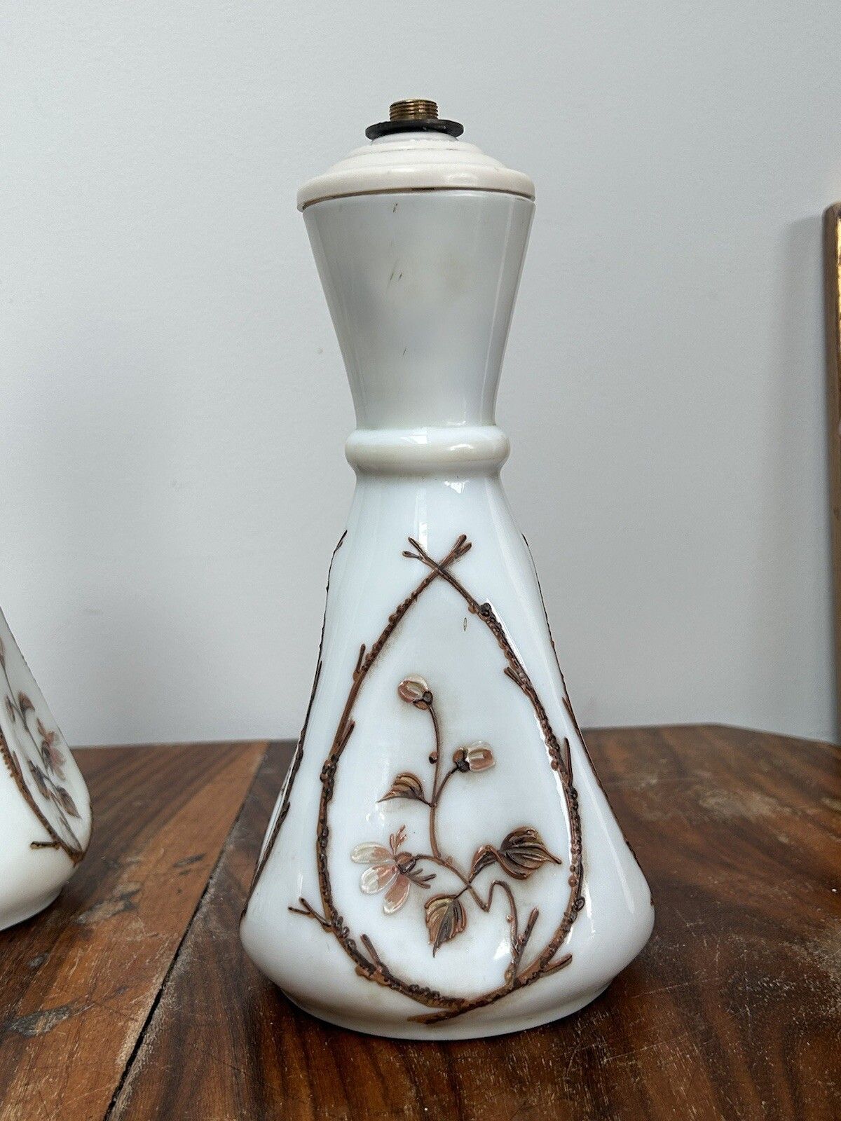 C1890 Harrach Glass Vase Marked Glass Bohemian Glass photo buy