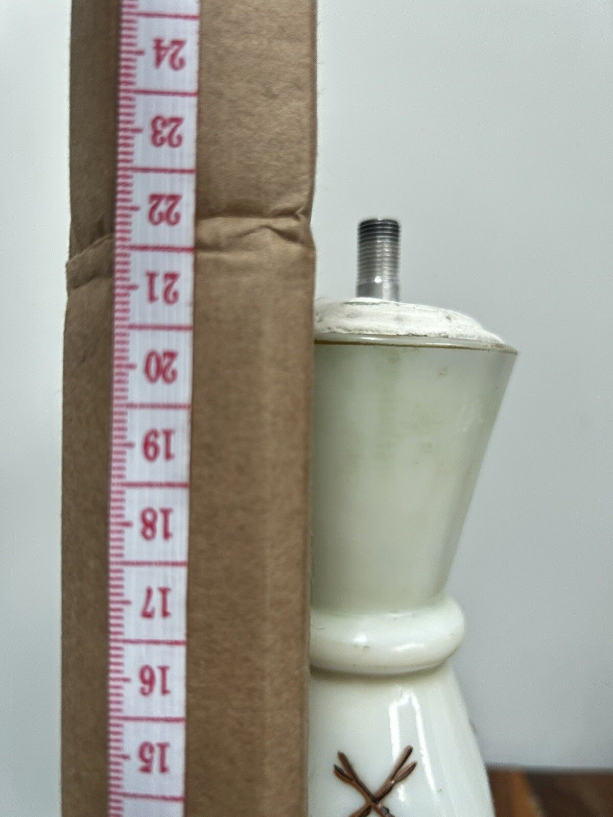 photo vintage C1890 Harrach Glass Vase Marked Glass Bohemian Glass