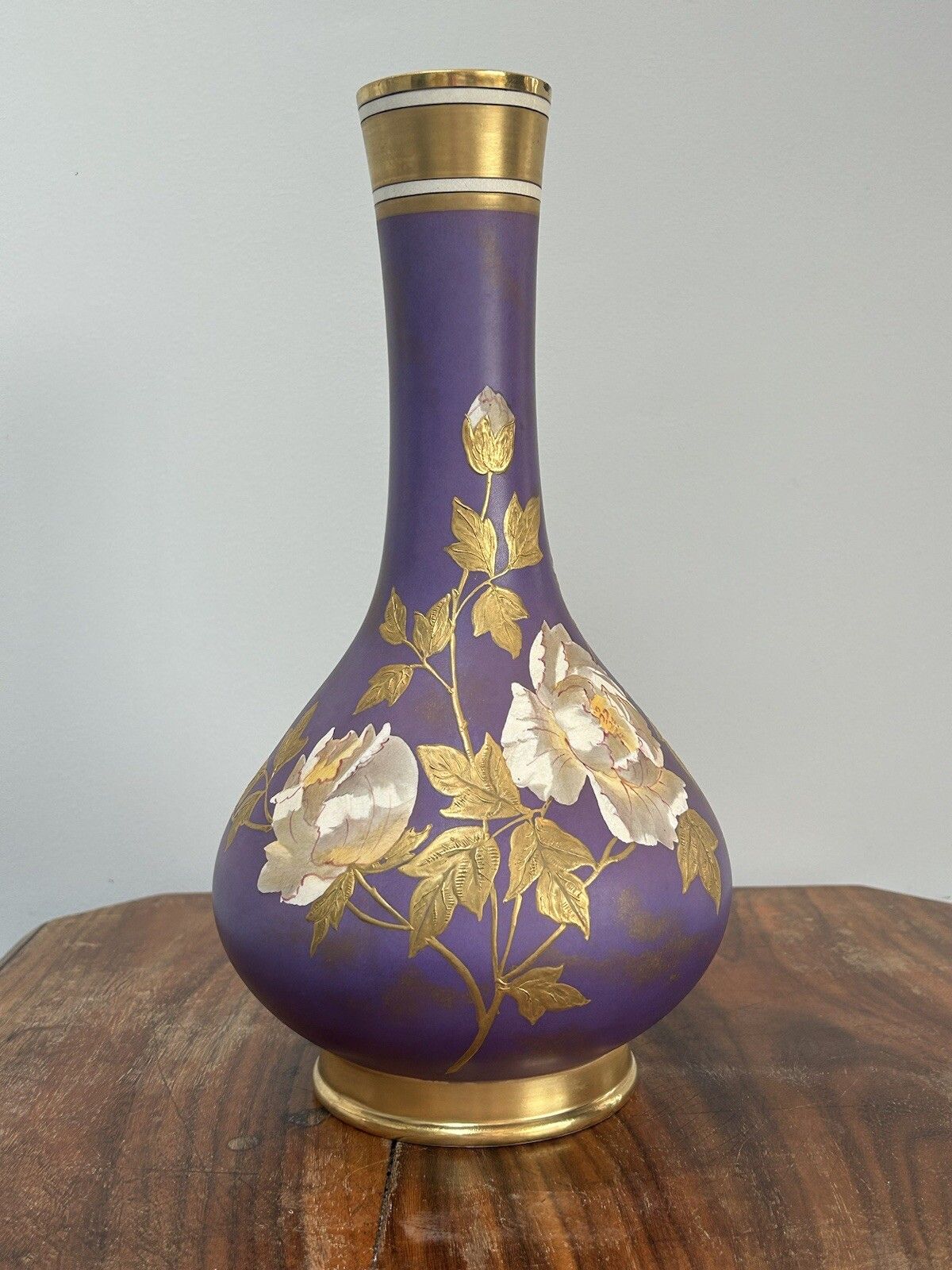 1890's Victorian Aesthetic Movement Vase By Wedgwood