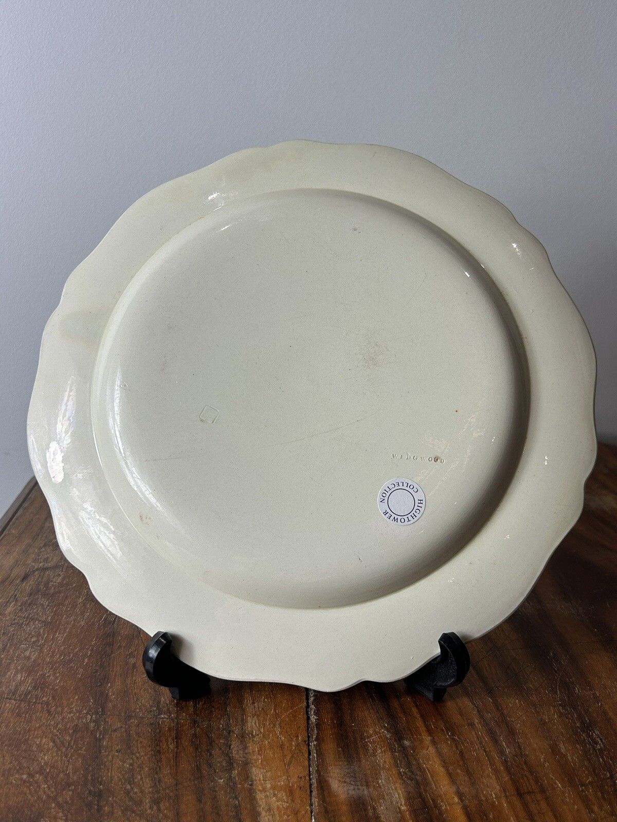 Wedgwood Creamware Pink Armorial Dish photo furniture