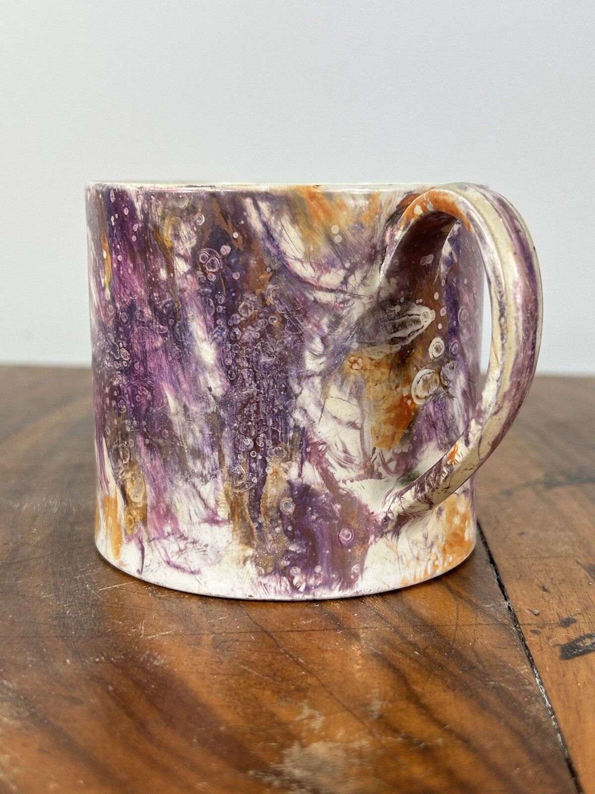 Wedgwood Moonlight Lustre Coffee Mug 1820’s Georgian Porcelain photo for sale