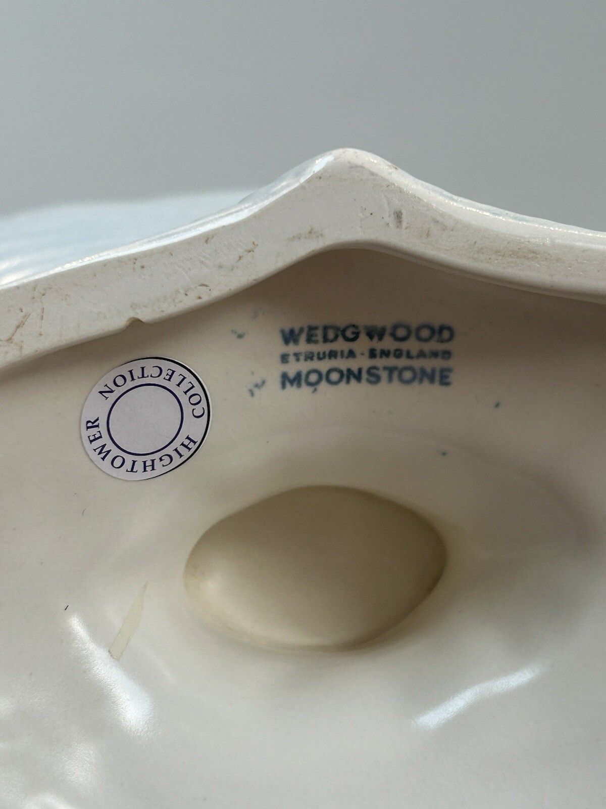 photo furniture Wedgwood Nautilius Shell Tureen Centerpiece Compote Light Blue Moonstone