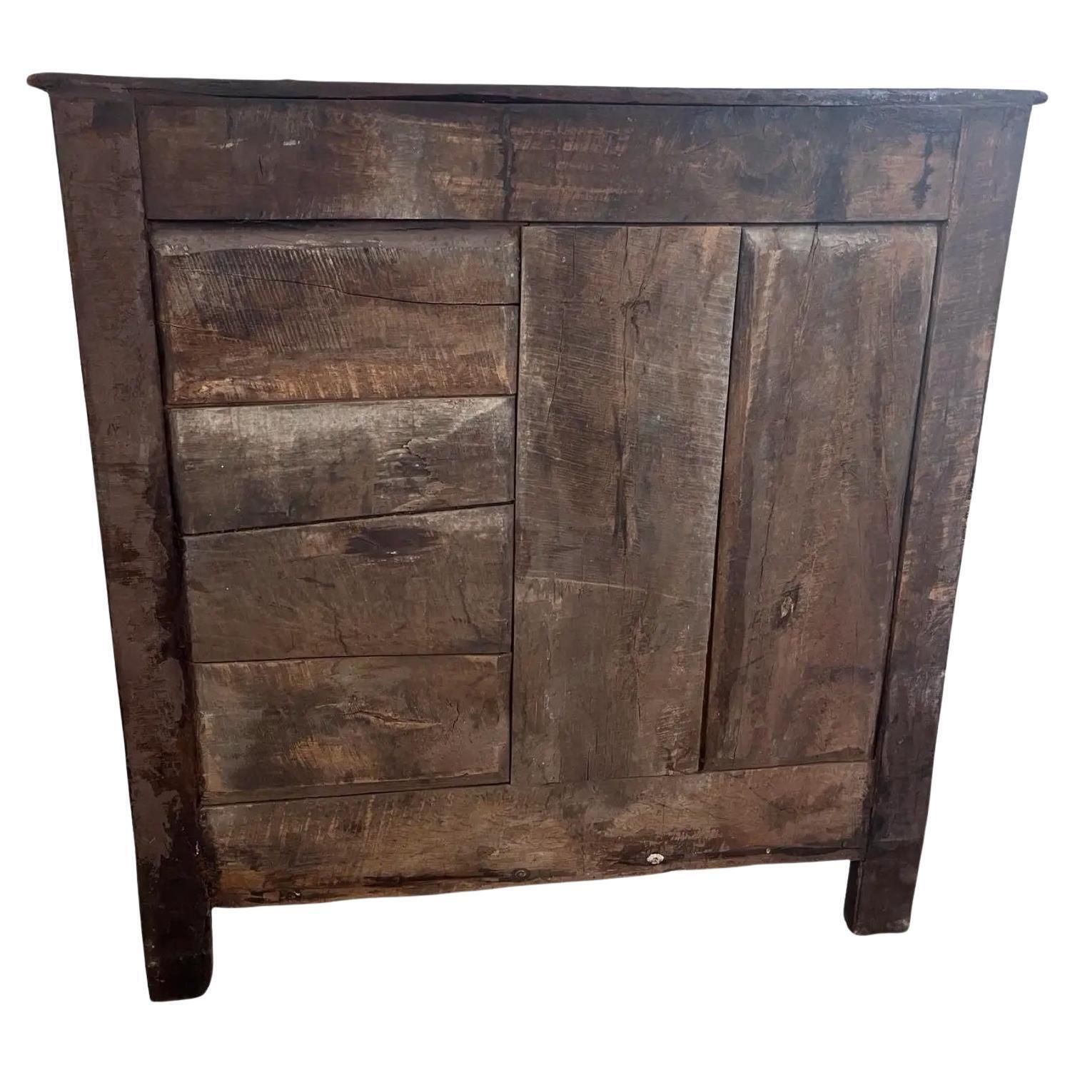 French Louis XV Oak Buffet photo furniture