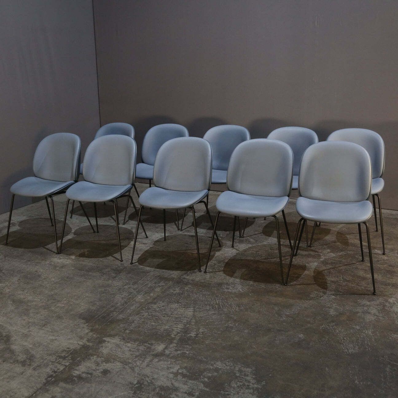 Gubi Beetle Dining Chair By Gamfratsei, Set Of Six