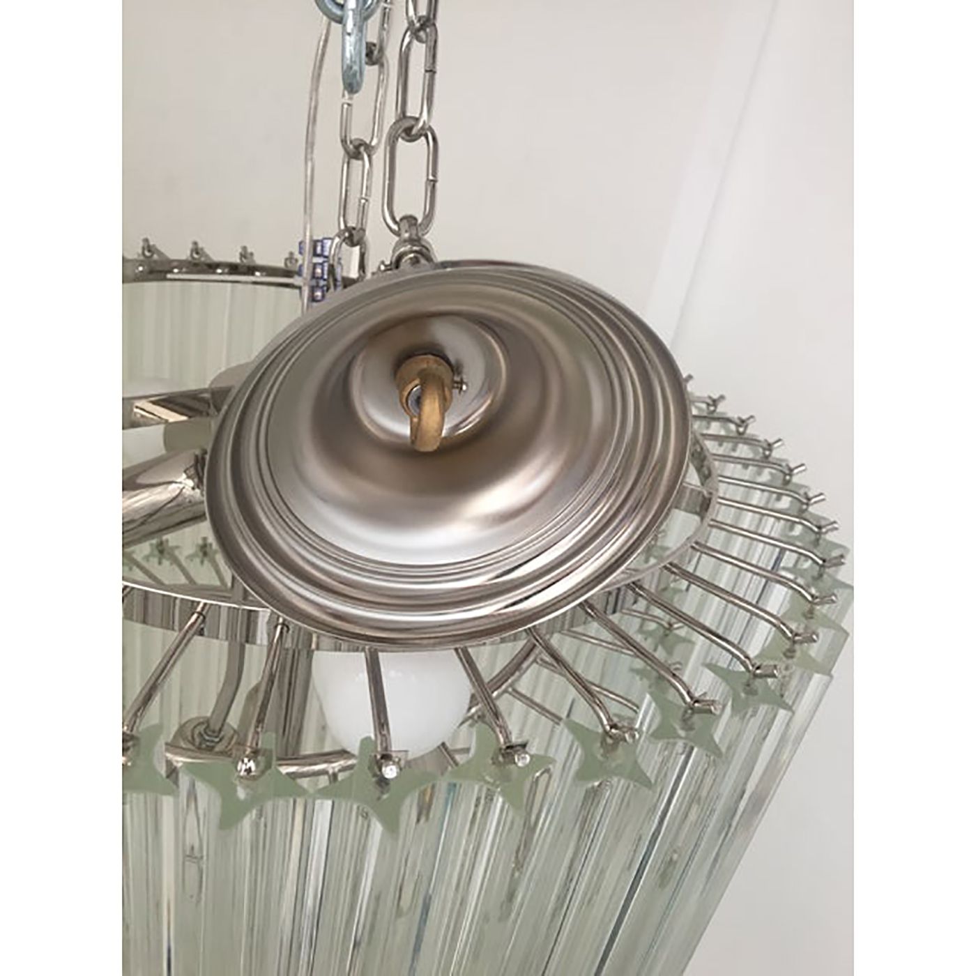 Murano Glass Sputnik Quadriedro Spyral Italian Chandelier photo 16000.0