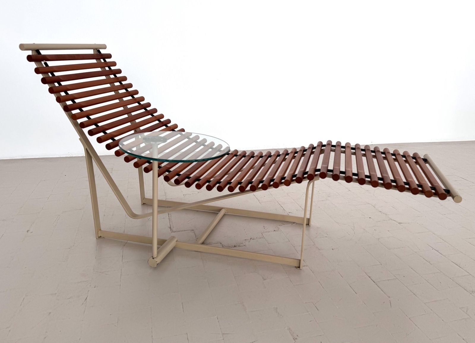 photo for sale Peter Strassl Lounge Chair Chaise Longue For Strässle International, 1970s