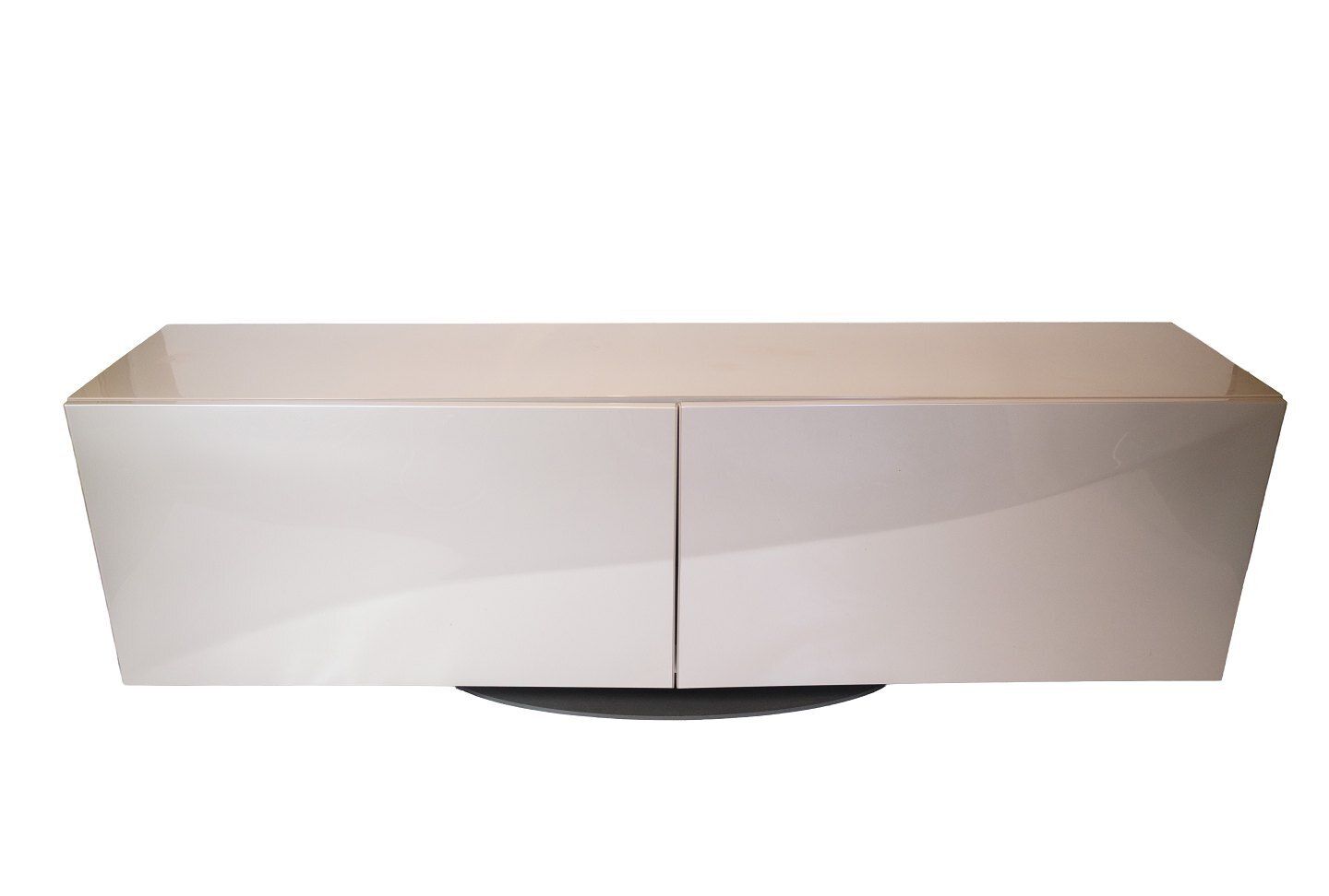 Speed ​​Up Sideboard Model Speed ​​Up In High Gloss Grey Painted & Steel Base By Sacha Lakic  For Roche Bobois Paris photo furniture