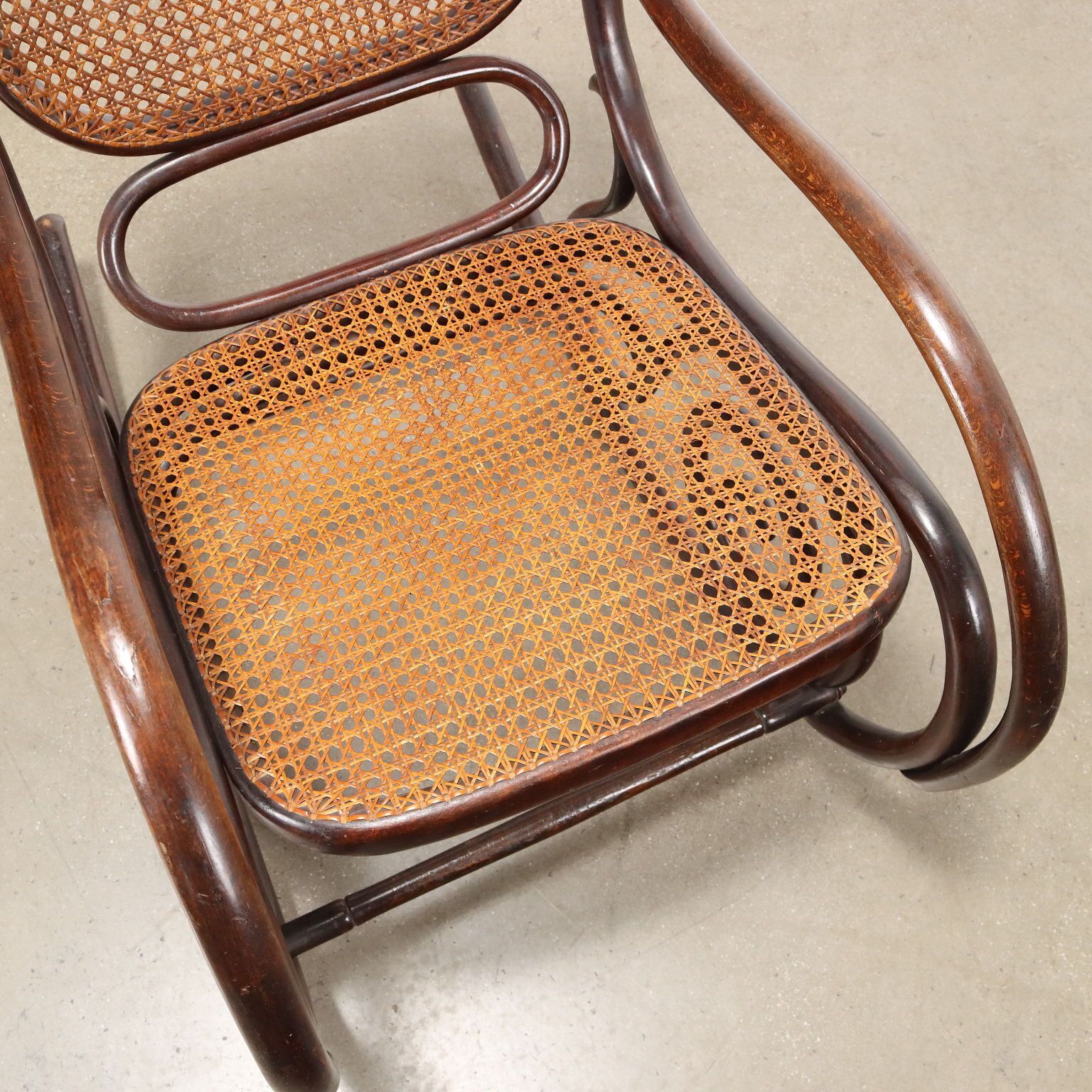 Rocking Chair Thonet Style Art Nouveau Austria XX Century photo buy