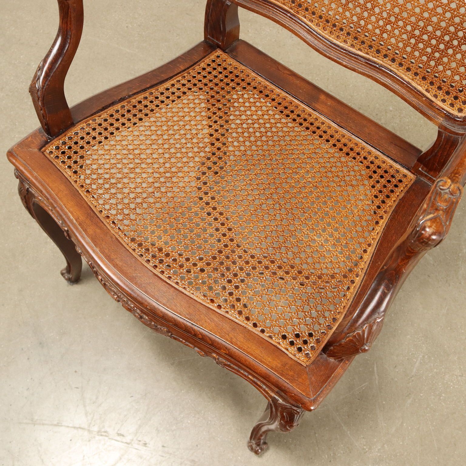 Armchair Baroque Style Beech France XX Century photo buy
