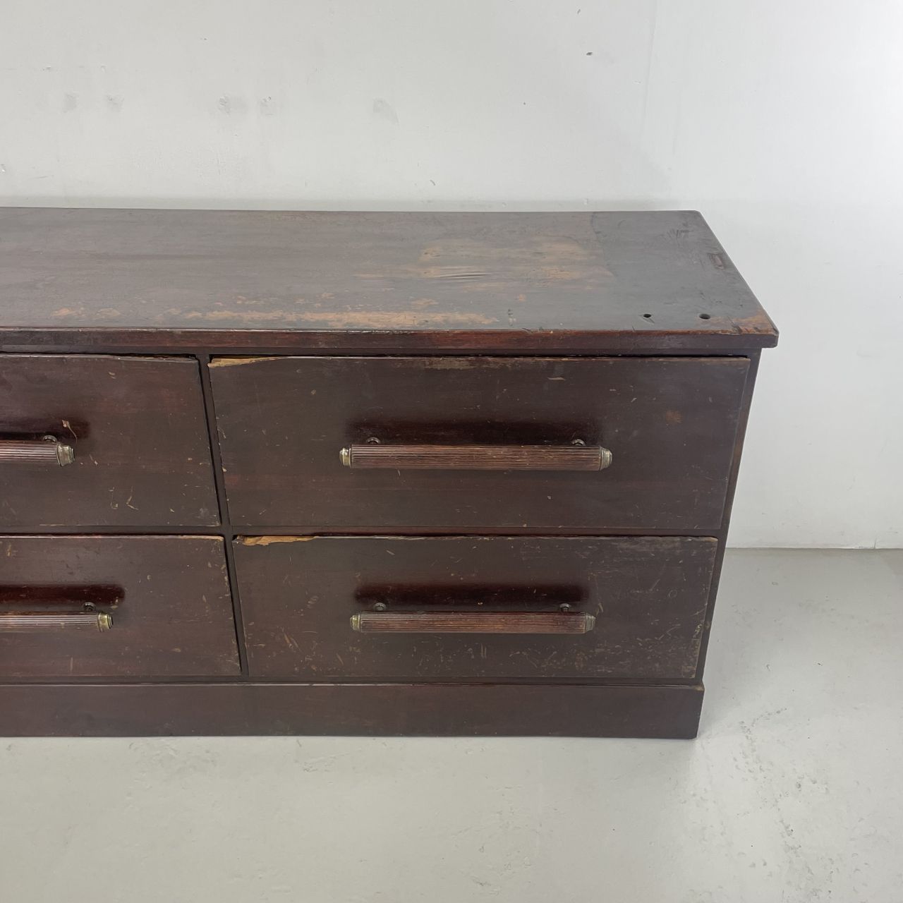 Victorian 4 Drawer Haberdashery Drapers Chest Of Drawers photo Furniture