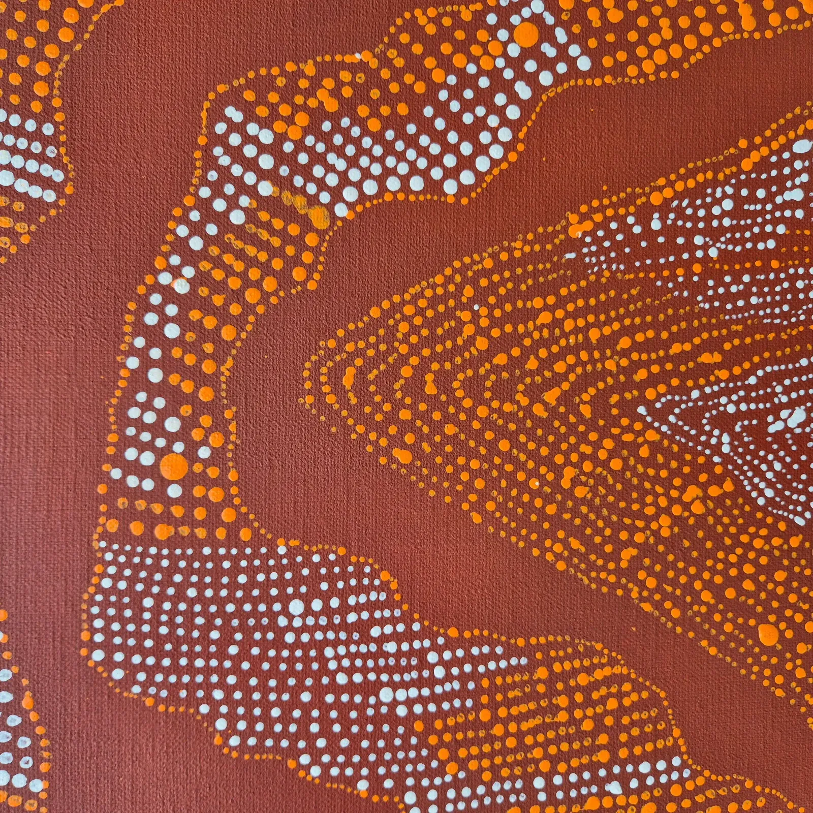 Julie Nangala Robertson, Ngapa Jukurrpa, Acrylic On Canvas, 2015 photo for sale
